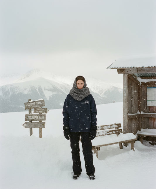 „The Peaks Will Outlive Us“ OS_Zip Hoodie