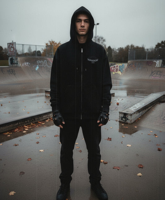 Boredom OS_Zip Hoodie