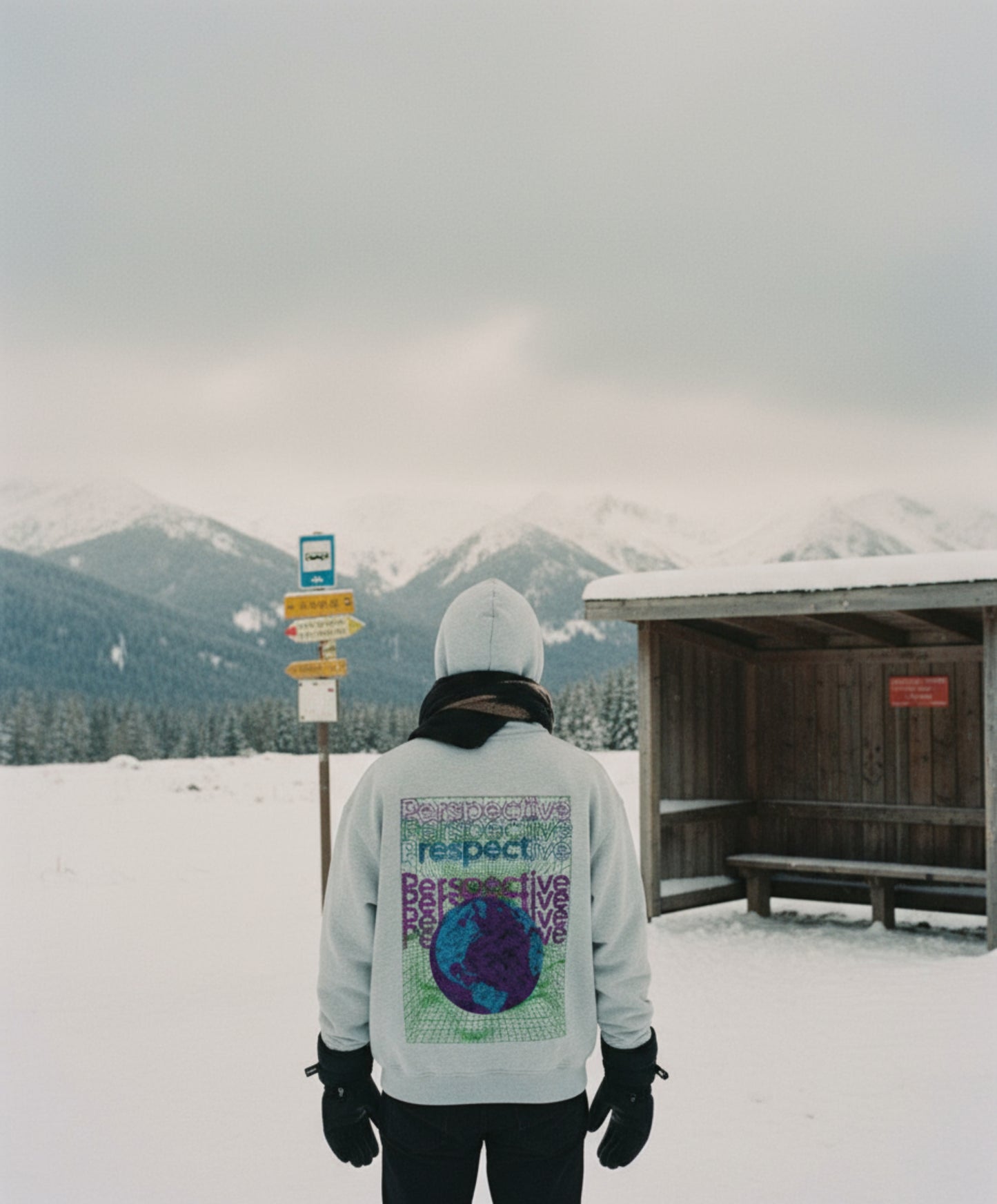 Premium Perspective Zip Hoodie